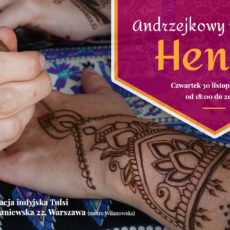 Andrzejki z Masalką i mehendi w Tulsi 30.11.2017 czwartek